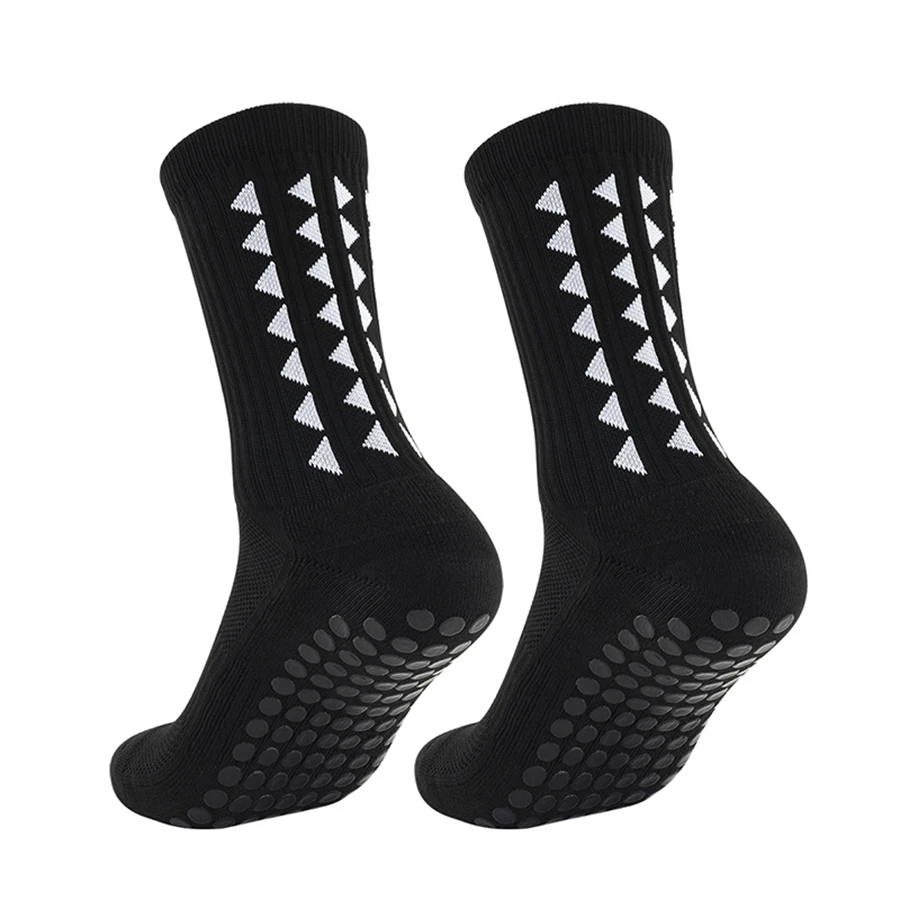 6 pares de calcetines de fútbol para hombres y mujeres, calcetines deportivos con parte inferior de toalla, calcetines deportivos para rugby, fútbol, ciclismo, correr, ejercicio, calcetines atléticos