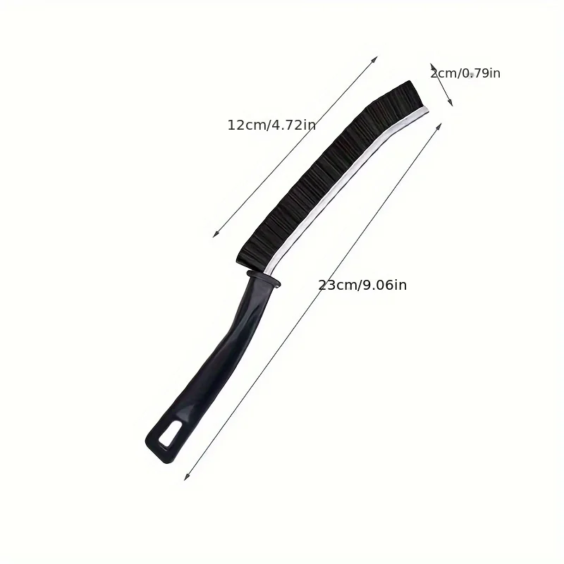 6 ชิ้นทนทาน Grout Gap แปรงทําความสะอาดห้องครัวห้องน้ํากระเบื้องข้อต่อ Dead Angle Hard Bristle แปรงทําความสะอาดสําหรับห้องอาบน้ําชั้น Line