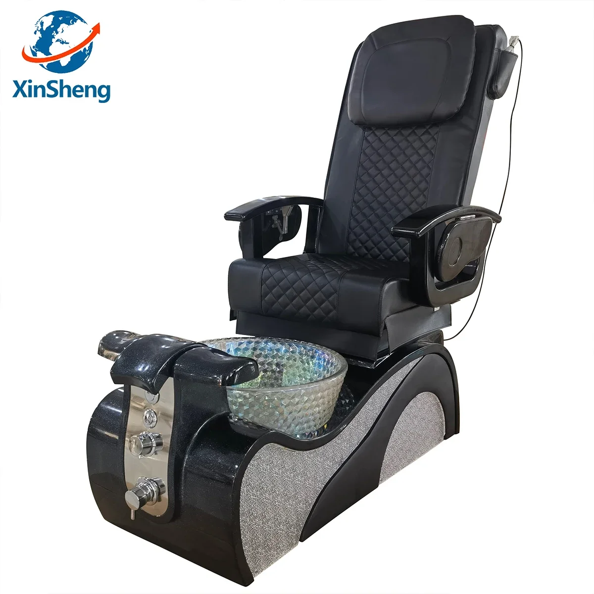 Xinsheng cadeiras de salão de beleza, cadeira de pedicure, spa, móveis, massagem elétrica, sofá-cama, sofás, banho de pés, imersão