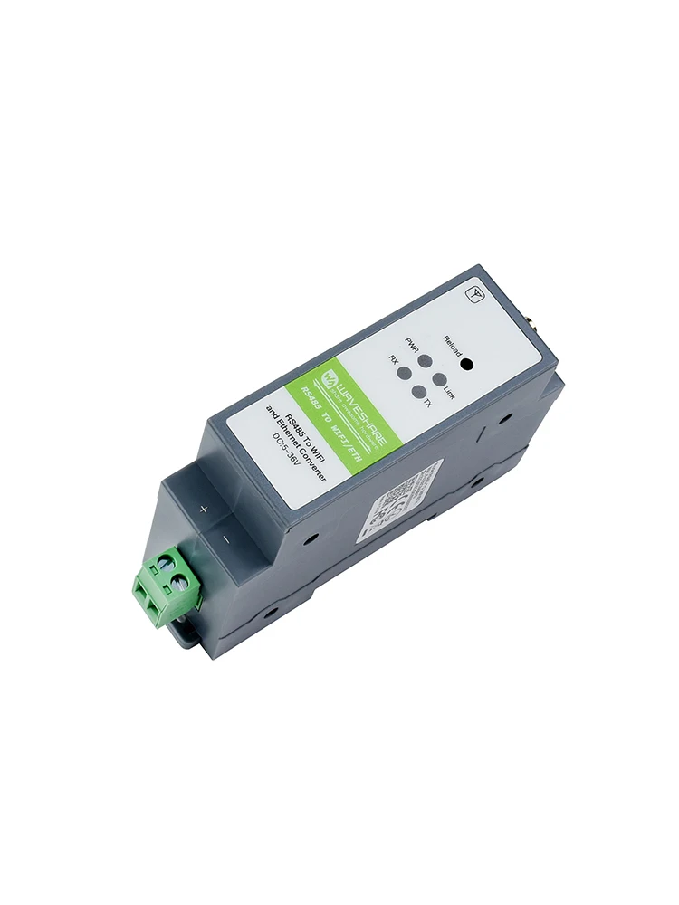 RS485 naar WIFI Ethernet-module Modbus MQTT Gateway seriële server op rail gemonteerd