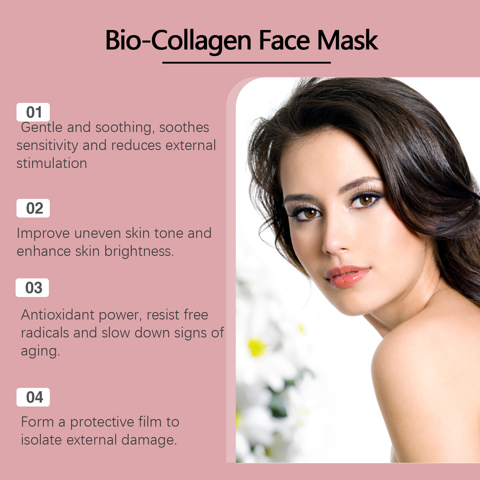 Masque facial au collagène Bio, hydratation en profondeur, rétrécit les Pores, éclaircissant, rafraîchissant, pour la nuit, soins hydratants pour la peau, 1/5/10/15 pièces