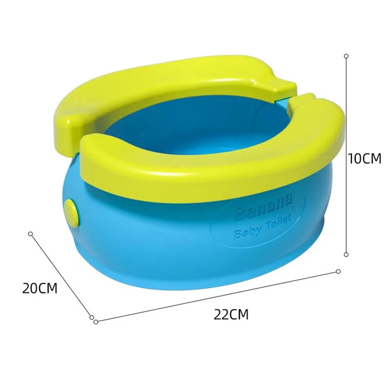 Orinal de viaje plegable para bebé, orinal portátil, asiento de entrenamiento