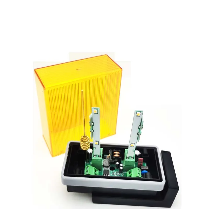 An Ninh Bảo Vệ Đèn Nhấp Nháy Nhấp Nháy Cho Đèn Cổng Báo Động 12V-265V AC/DC