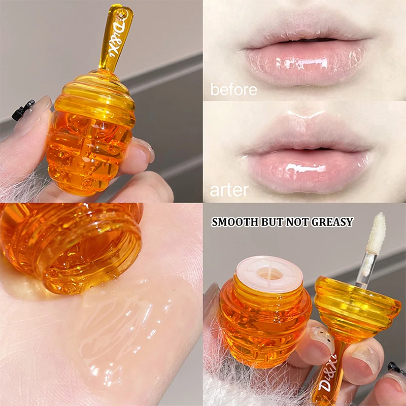 Caja de juego de aceite labial Honeypot, lápiz labial hidratante con capa de niebla, combina con todo, brillo de labios hidratante, paridad