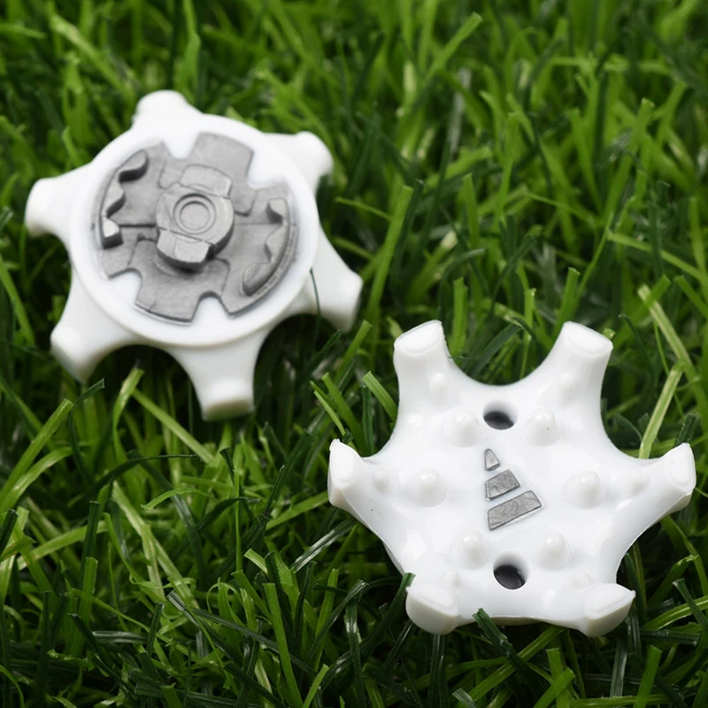14 pz/lotto Smooth TPR Golf Spikes Spilli 1/4 Turn Fast Twist Shoe Spikes Sostituzione