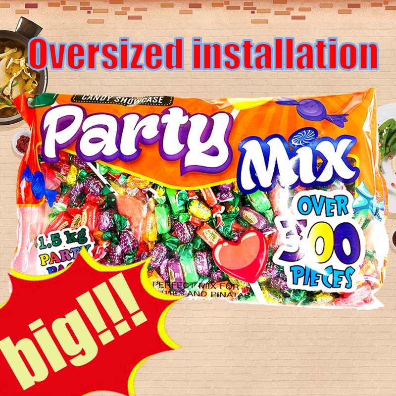 Party Mix Candy 3.3lb*1 Pack Super Sized Candy Mixed Candy With An Unbeatable Amount Of Candy Gummies, Lollipops, Hard Candies