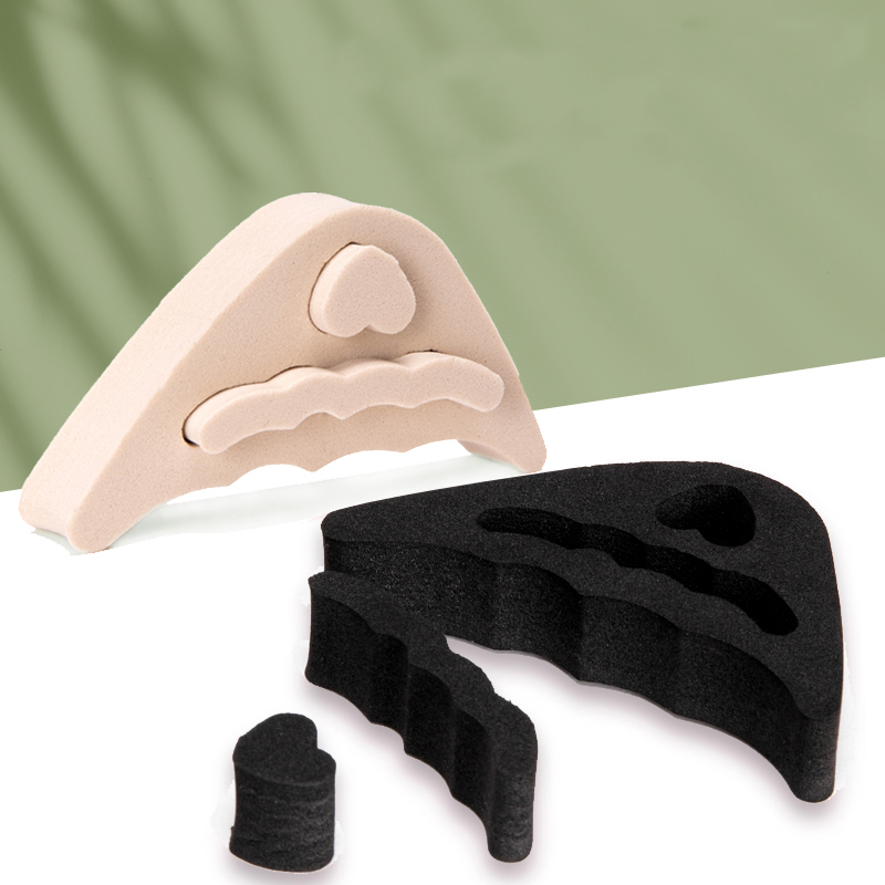 Toe Plug Soft Half Insoles Reusable Toe Sponge Filler Inserts for Shoes Adjustable Too Big Foot Brace Pads Unisex Shoe Inserts