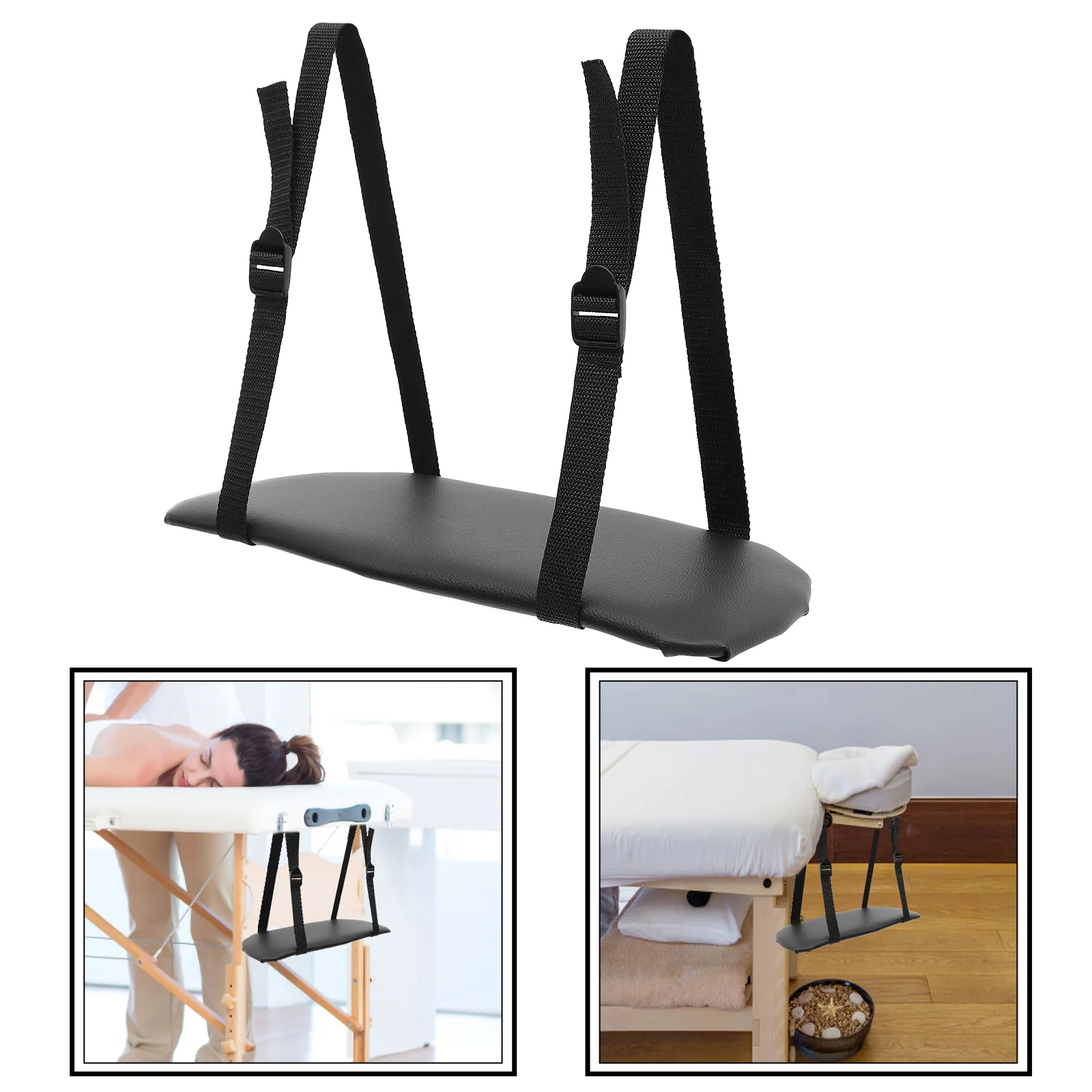 Suporte de descanso de braço de material esponja, acessórios de cama de massagem, ferramenta de mesa de spa de beleza, móveis comerciais, corrimão de qualidade premium