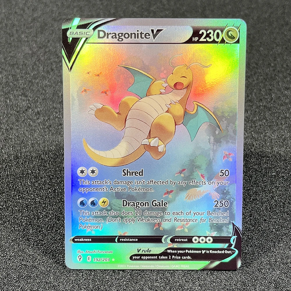 Pokémon Single Cards Sword&Shield Evolving Skies Glaceon Rayquaza Umbreon Sylveon Customized Foil Card Collection PTCG PROXY