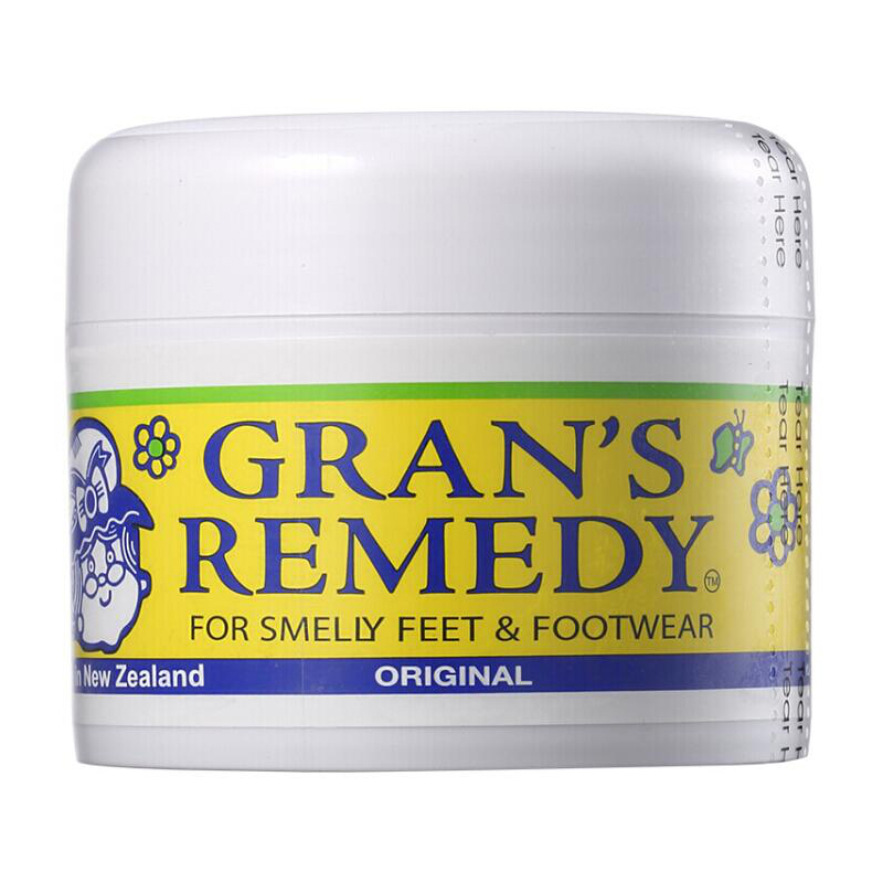 Lote de 3 unidades (Original, refrescante y perfumado) Grans remedio para pies y calzado con olor