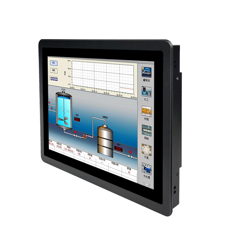 Embedded 17 "Touch-Monitor Computer All-in-One-Industries teuerung resistive kapazitive Touch Embedded Industrie aluminium alle