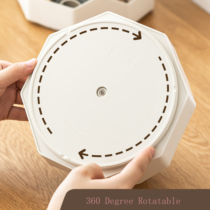 360度回転ペンホルダー,プラスチック,化粧ブラシ,収納チューブ,文房具,大容量ペンホルダー