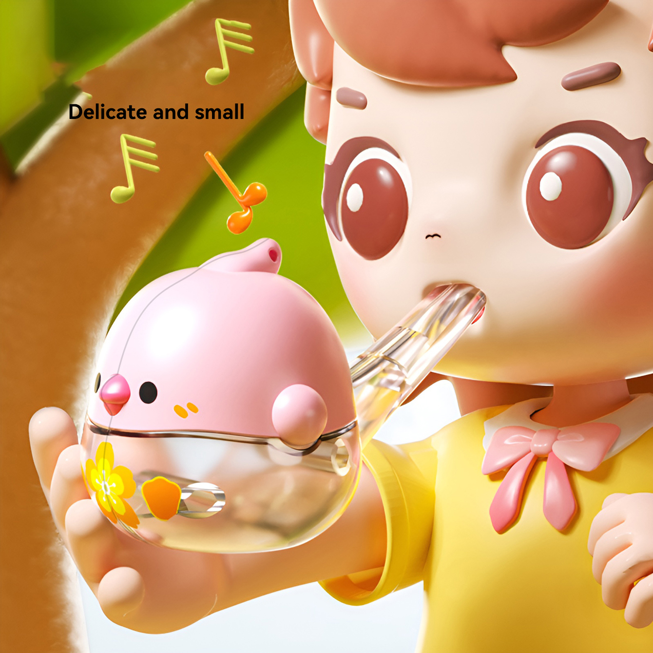 Kinderspeelgoed mini fluitje blaas muziek waterinstrument