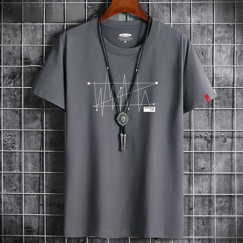 Manga T-shirt Tops Oversize Männer Lose T 100% Baumwolle Mode Goth Druck männer Kurzarm T-shirt Sommer Neue Männliche Casual t-shirt