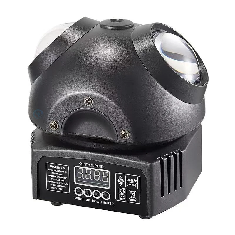 Professional Mini Beetle I DJ Disco Ball ไฟ LED สีสันสดใสสีเขียวเลเซอร์ Moving Head ไฟ DMX512 ไนท์คลับ Party