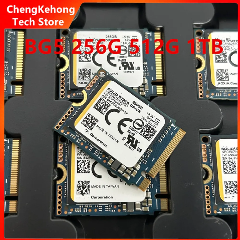 Original para KIOXIA SSD BG5 BG6 2230 256G 512G 1TB NVME PCIE4.0 M.2 unidad de estado sólido portátil compatible con cámara portátil Steam Deck