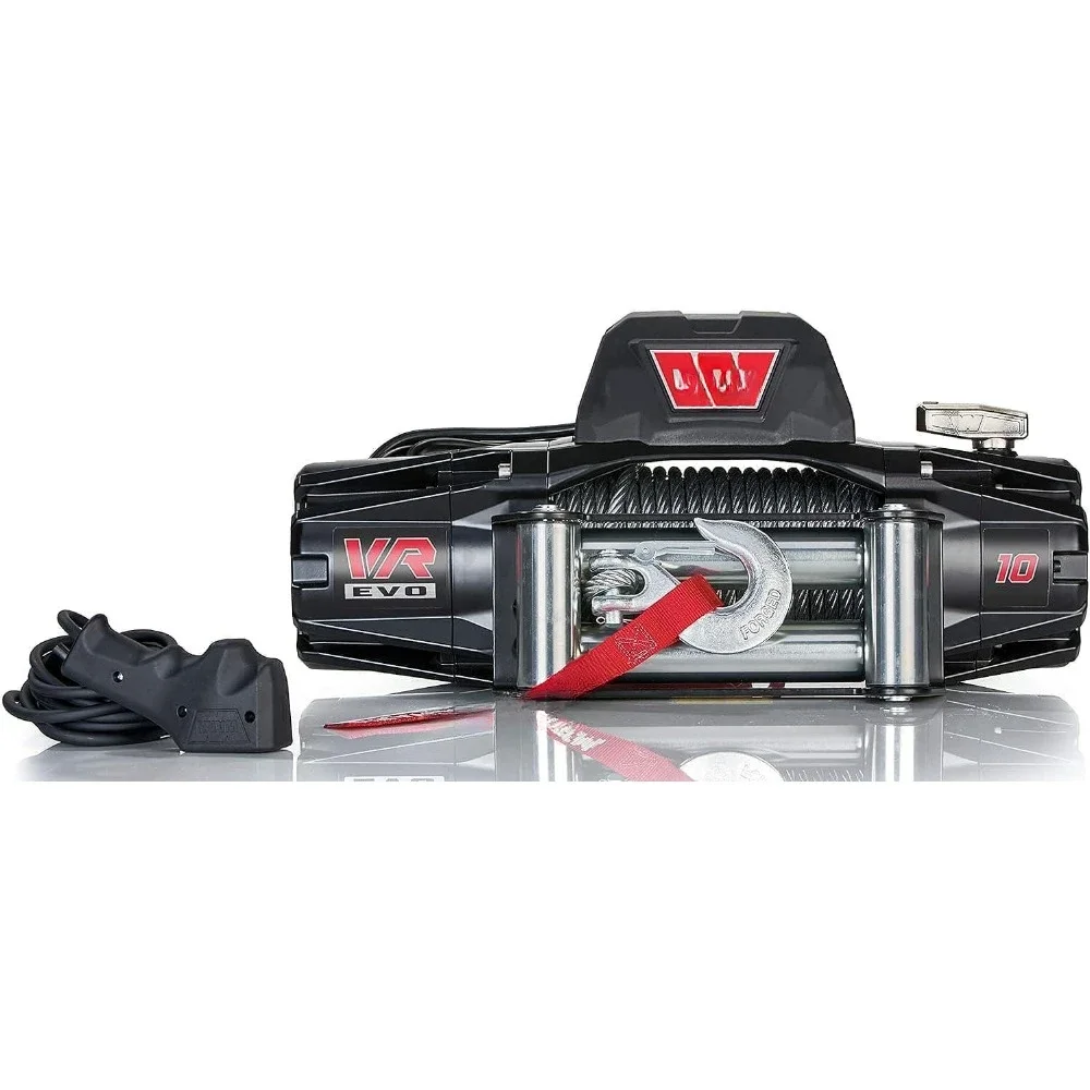 103252 VR EVO 10 Electric 12V DC Winch with Steel Cable Wire Rope:3/8" Diameter x 90' Length, 5 Ton (10,000 lb) Pulling Capacity