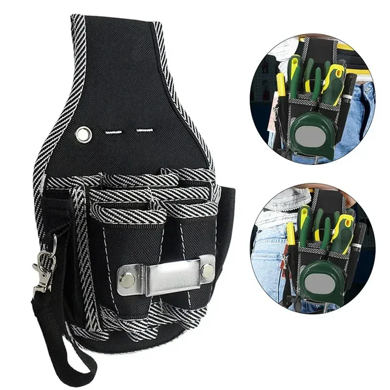 9-in-1 hoge kwaliteit gereedschap heuptas riem Utility Kit houder 600D nylon toolkit elektricien heupzak buideltas