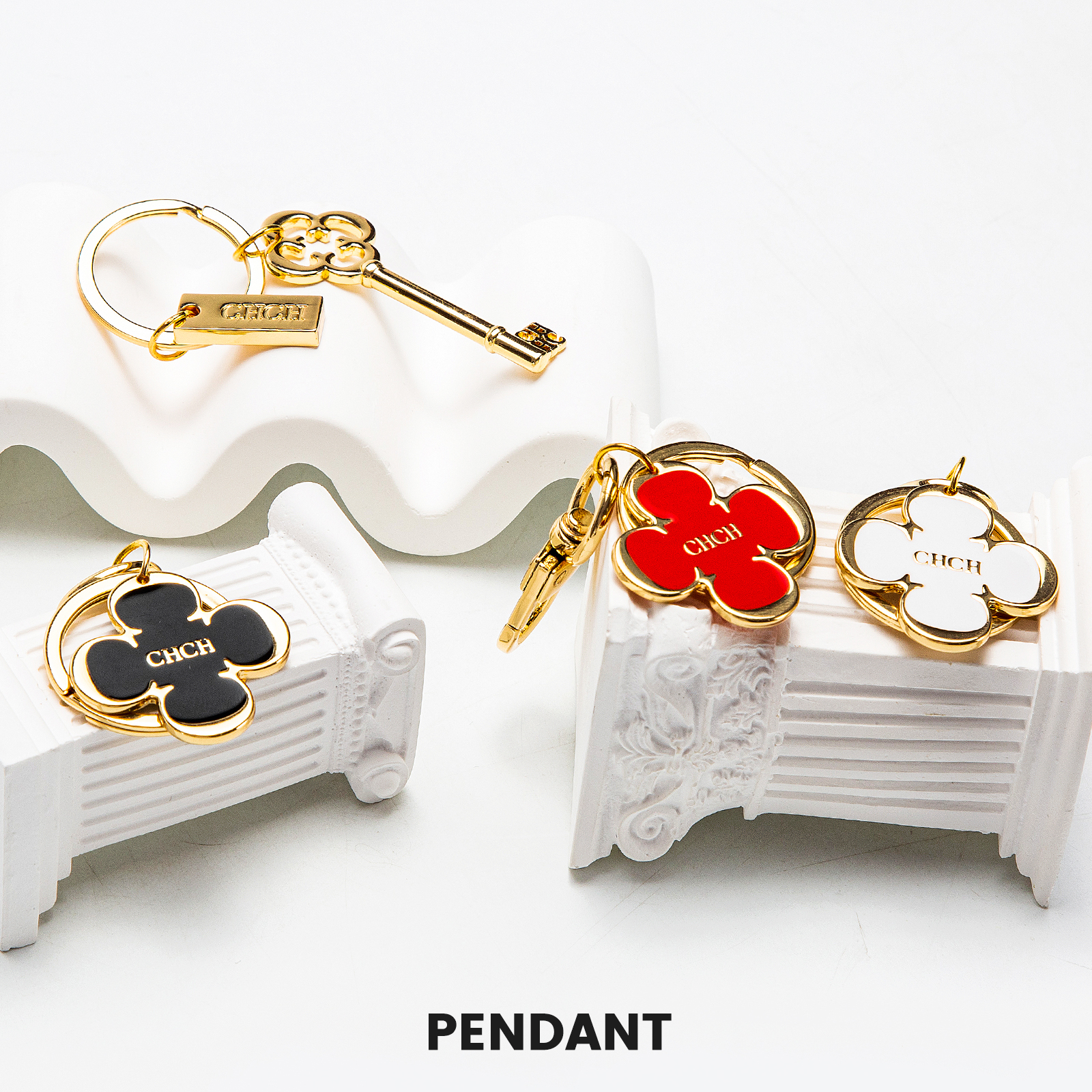 Fashionable and Classic New Luggage Accessories Luxurious Four Leaf Clover Design Packaging Jewelry