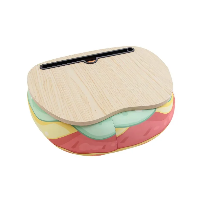 ‌ Magnetic Snap-Onโต๊ะตักหน่วยความจําโฟมCushionedแล็ปท็อปถาดErgonomicศึกษาตารางสําหรับเตียง/โซฟา/หอพักAnti-Slipผู้ถือหนังสือ