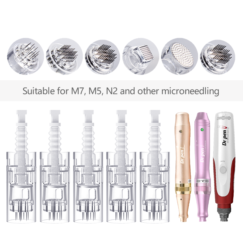 10/50 Stück Bajonettkartusche Ersatz N2 M5 M7 E30 24 PIN/36PIN/3D Nano Micro Skin Nadelspitze