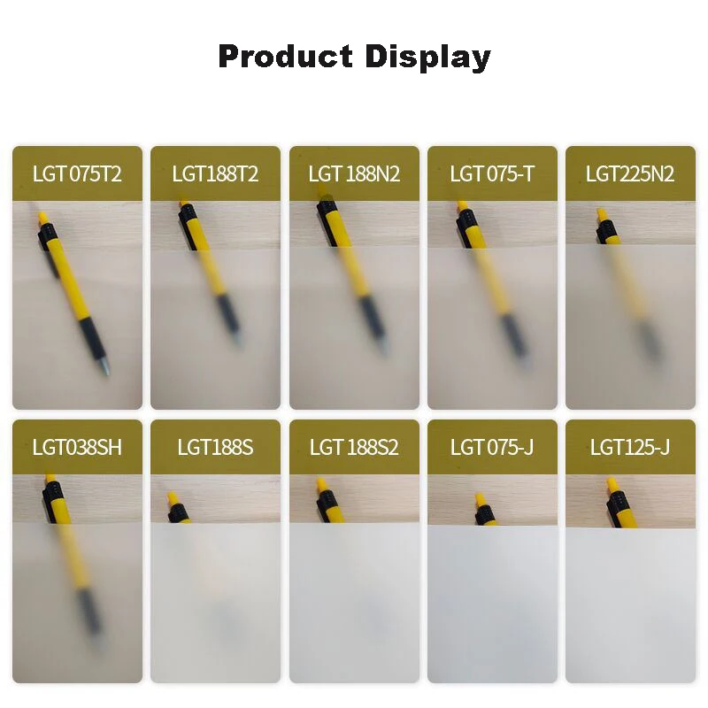 LGT125J 0,125 мм Φ диффузионная пленка LCD Подсветка ПЭТ пленка подходит для обычной подсветки, ламп, фотобоксов