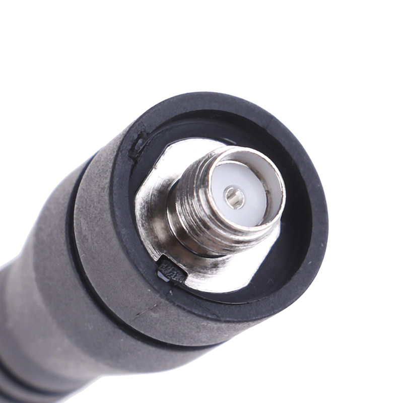 เสาอากาศ SMA-F อ่อนสั้น400-470MHz UHF อะไหล่วิทยุสื่อสาร Baofeng UV5R 888S 7.5cm