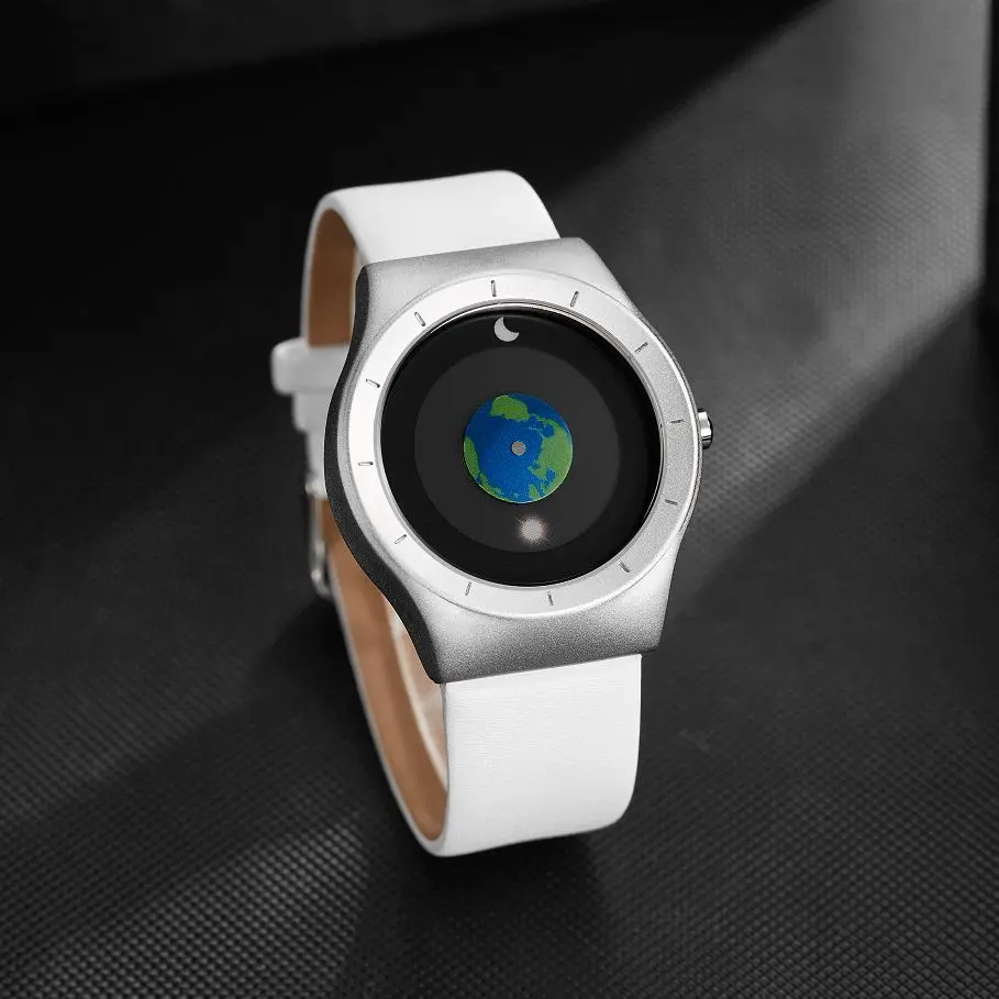 Relojes creativos de matriz de puntos a la moda para Hombre, Reloj de cuarzo con banda de malla de acero negro Paidu, relojes deportivos para Hombre, Reloj Heren Horloge para Hombre