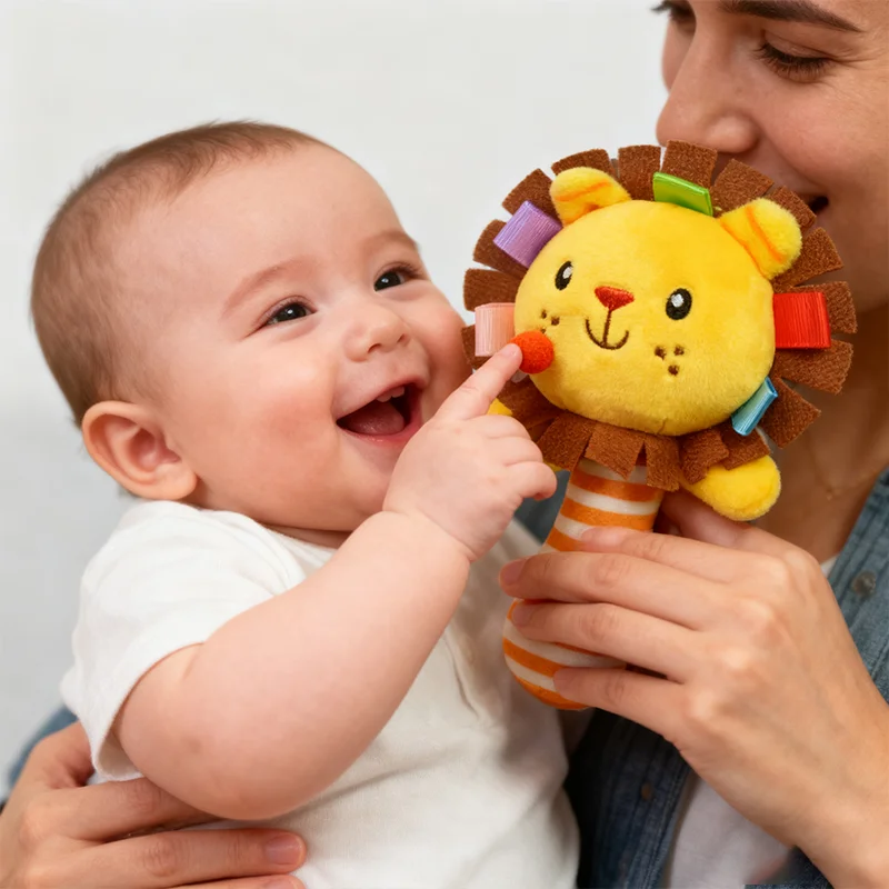 Trò Chơi Bé Sang Trọng Lục Lạc Đồ Chơi Dành Cho Bé Sơ Sinh Hoạt Hình Thú Nhồi Bông Lục Lạc Đồ Chơi Nôi Cho Bé Tay Chuông Đồ Chơi Cho Bé 0 12 Tháng
