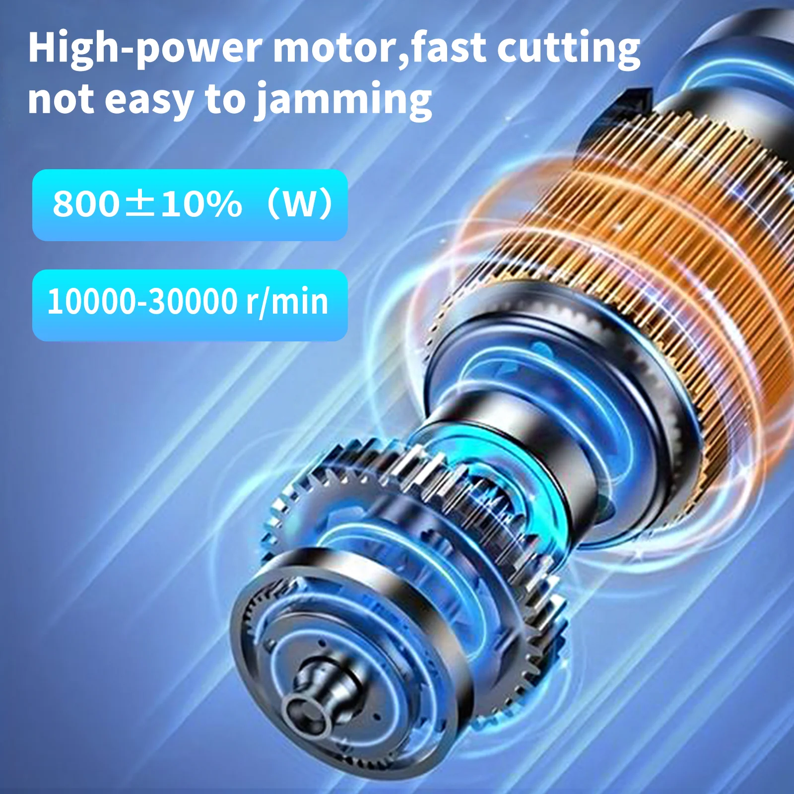 TWOTREES-Motor de fresado de husillo CNC de 800W para corte y grabado de Metal TTC450, enrutador de madera CNC, herramienta de enrutador compacta con estuche