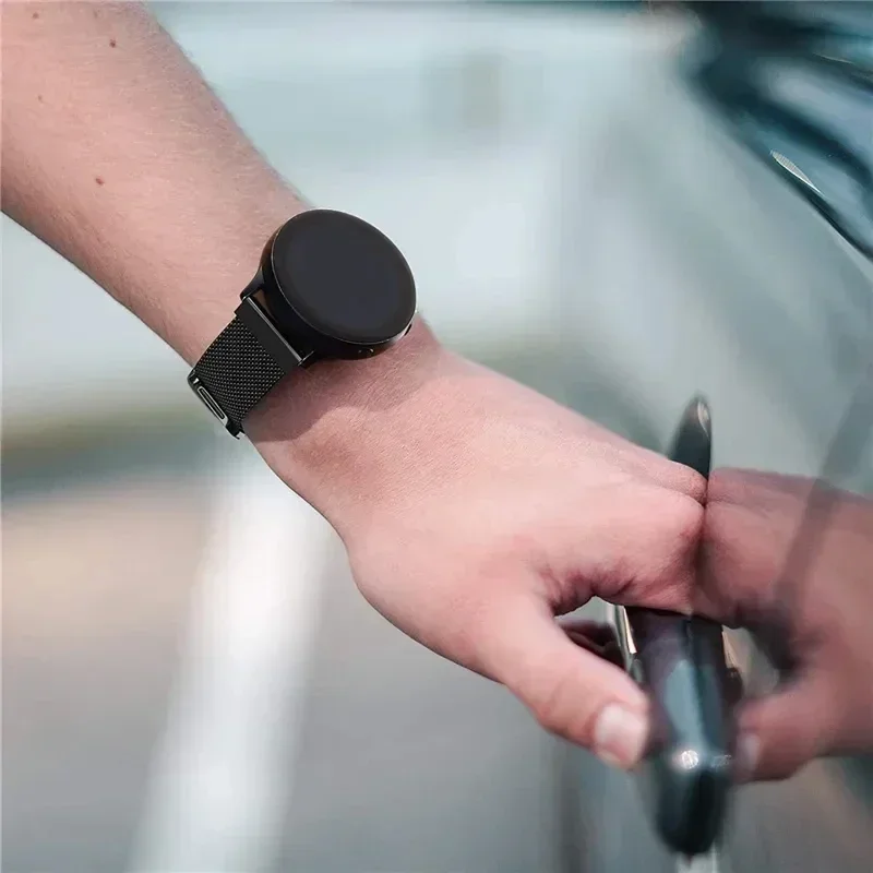 20 ミリメートル/22 ミリメートルミラネーゼループストラップサムスン時計 5 4 3 アクティブ 2/Amazfit GTS/GTR/Bip ブレスレットバンド Huawei 社時計 3 GT3-2 プロコレア