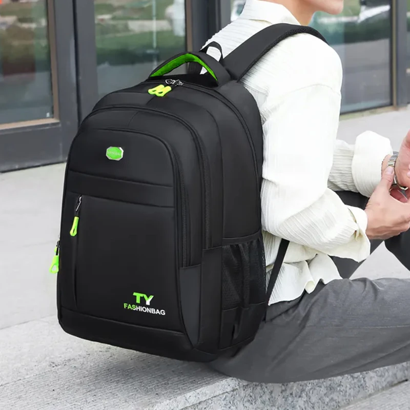 Mochilas y mochilas escolares informales de viaje al aire libre de moda de gran capacidad para hombres y mujeres, mochilas de cabina de avión