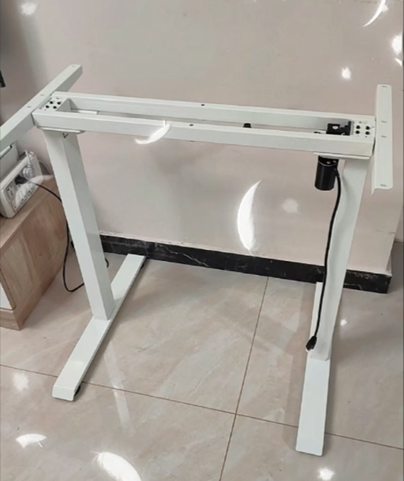 5 年保証 DIY シングルモータースマート電動リフトテーブル脚昇降可能なデスクスタンド三脚昇降高さ調節可能なテーブルスタンド