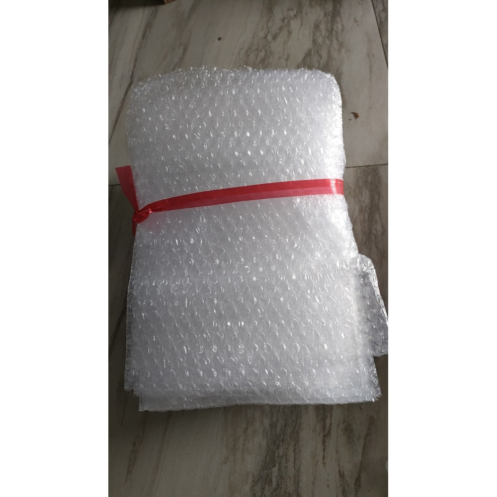 50 pçs 20x30cm plástico envoltório envelope branco bolha sacos de embalagem pe claro à prova de choque saco de embalagem filme duplo saco de bolhas