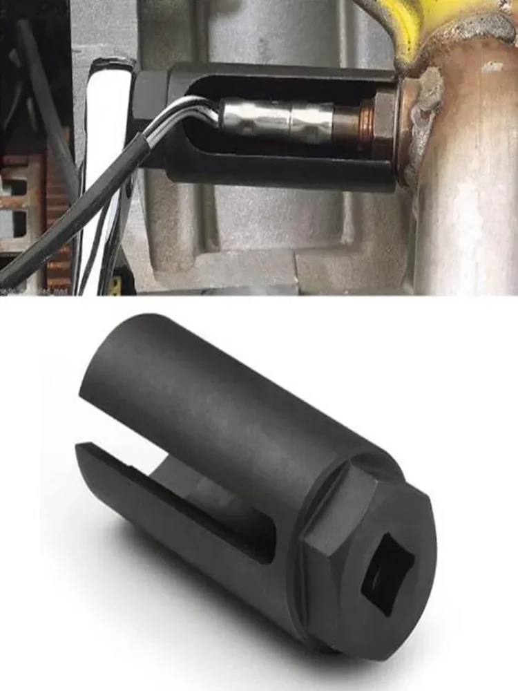 1/2 9cm"square driver disassembly European oxygen sensor socket wrench Black oxygen sensor socket tool