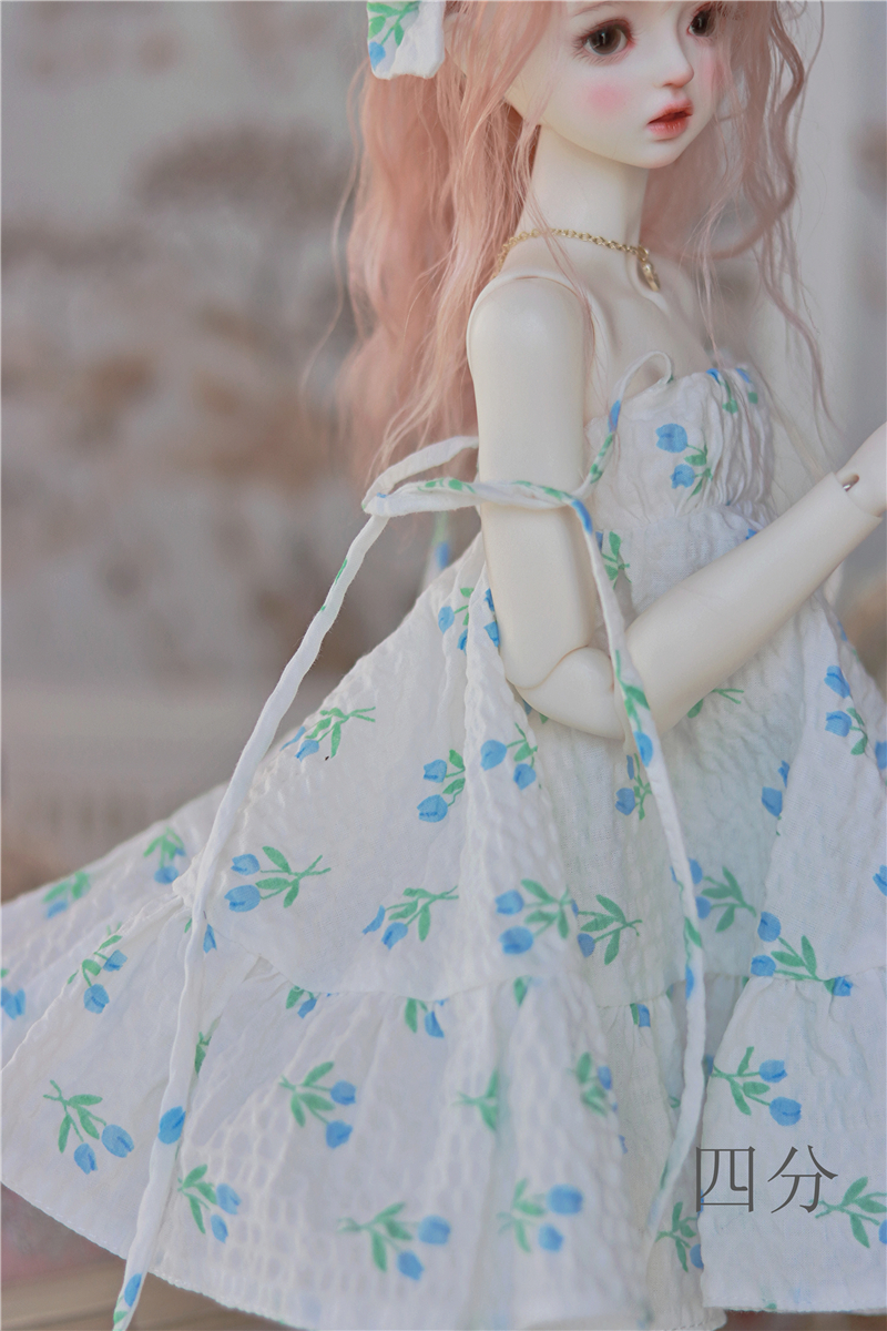 D04-B210 mainan buatan tangan anak-anak BJD/SD 1/3 1/4 rok bungkus pinggul bunga gadis besar 1 buah