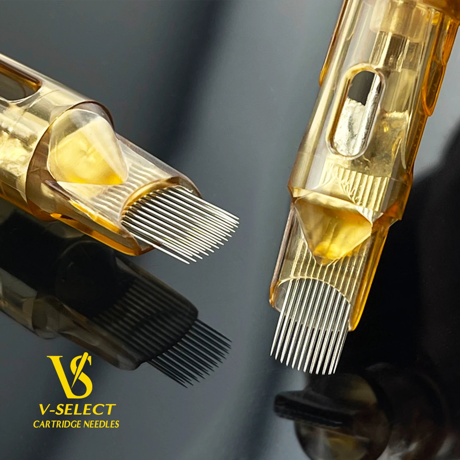 Agujas para cartuchos de tatuaje EZ V-Select # 10 0,30 mm bugpin curvo Magnum redondo Magnum desechable aguja de tatuaje suministros 20 unids/caja