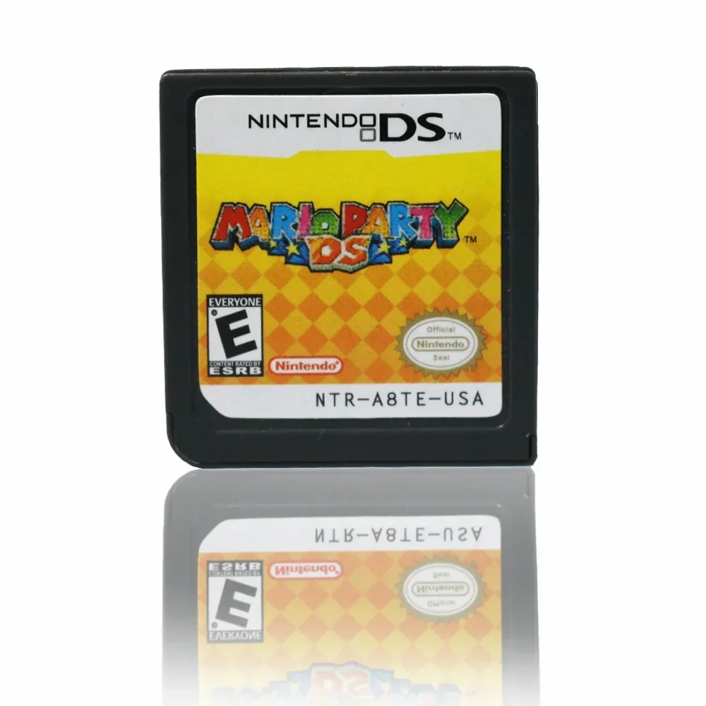 Mario Series DS เกมใหม่ Super Mario Bros คอนโซลวิดีโอเกมการ์ด Mario Kart DS Mario Party DS การ์ดสําหรับ NDSL 2DS 3DS