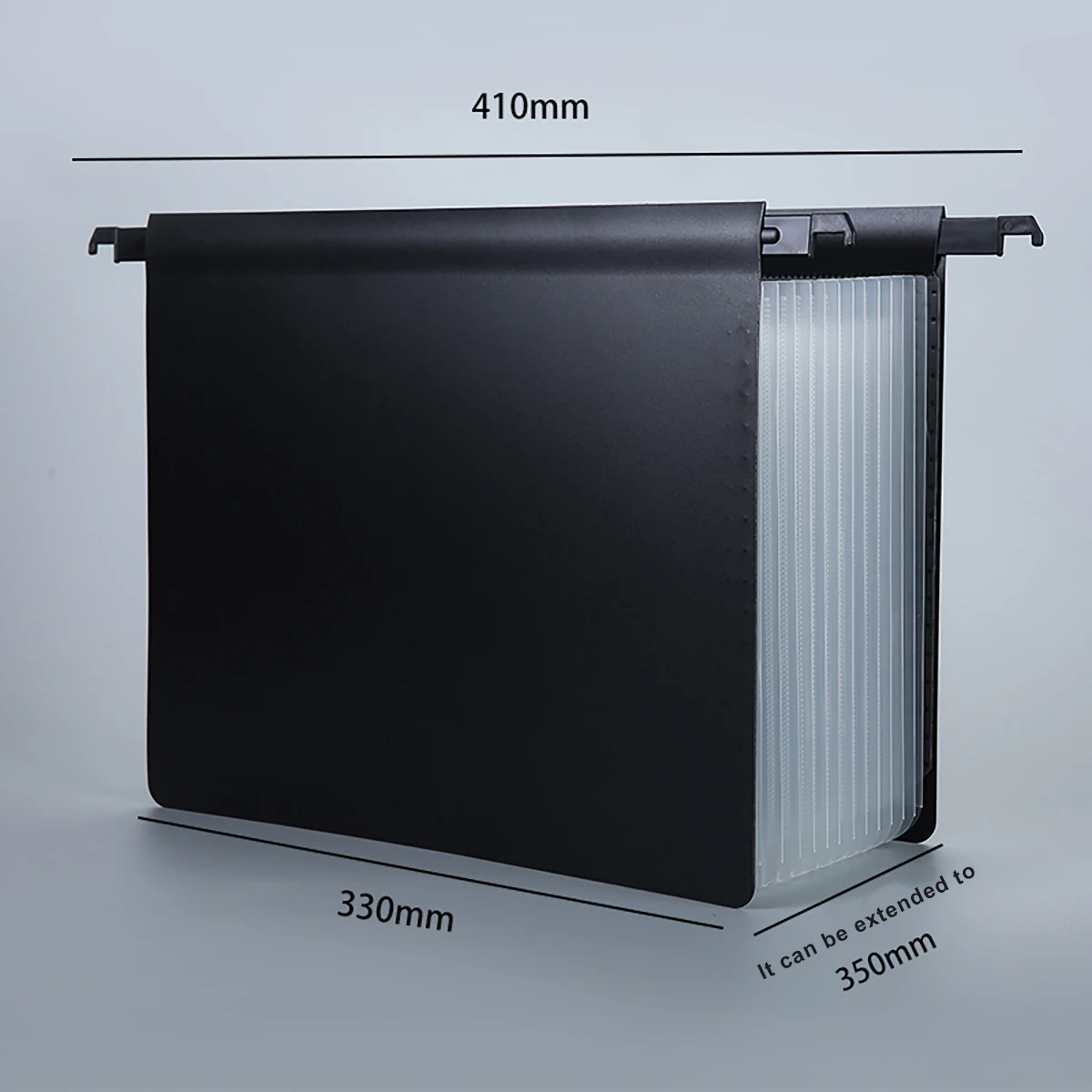 A4 hanging organ folder with Large capacity multi-layer Plastic Expanding file folder with 13/25 dividers Wallet folder
