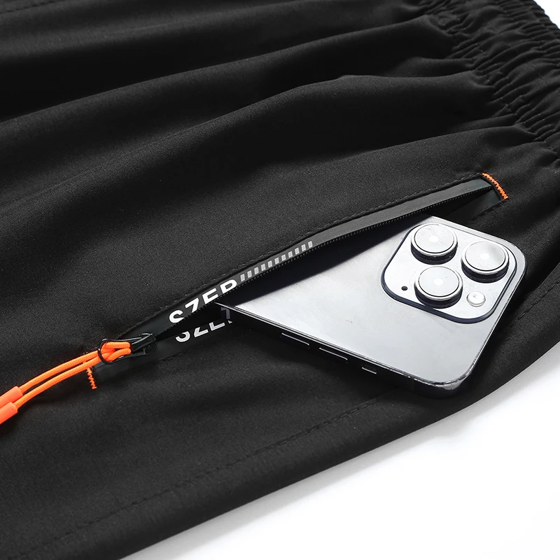 ボディメンズビーチクイックドライランニングスポーツボード黒ショーツ新 2024 夏カジュアルクラシック特大 7XL 6XL パンツズボン