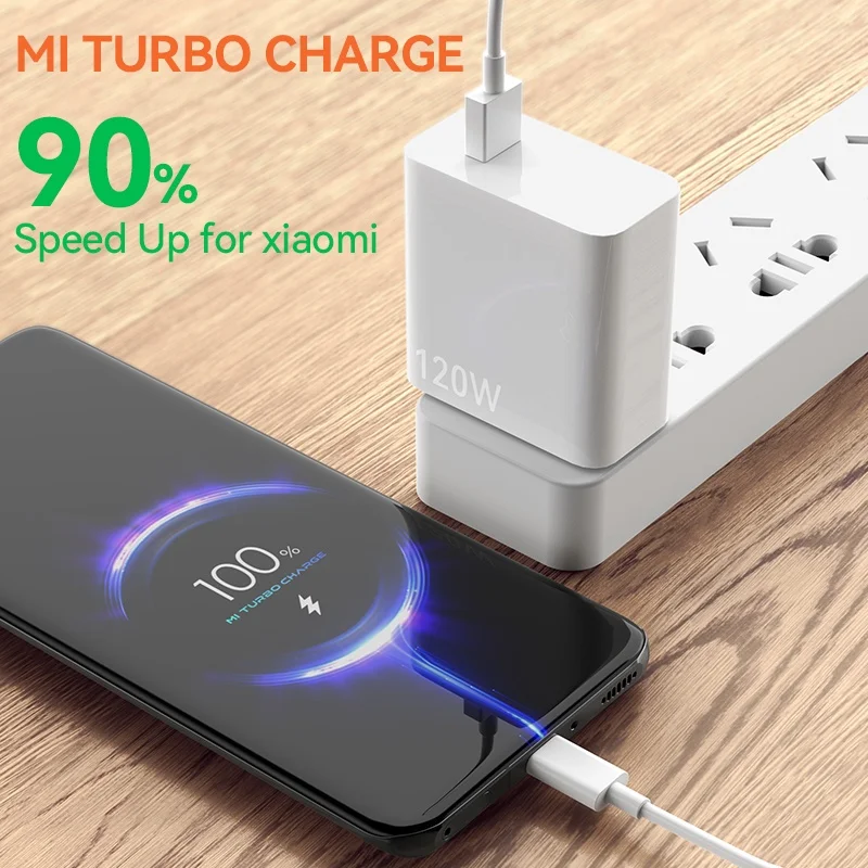 Oryginalna ładowarka sieciowa Xiaomi 6A Usb Type C 120w Turbo Tipo Szybkie ładowanie dla Mi 13 12 11 10 Pro ultra Poco x3 Redmi Note K50 40
