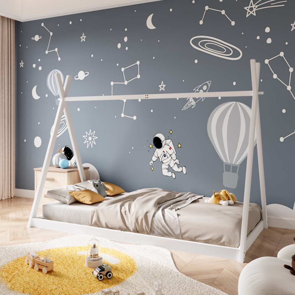 Voltsify Montessori Kid beds Floor Bed 200cm W x 100cm D x 150cm H