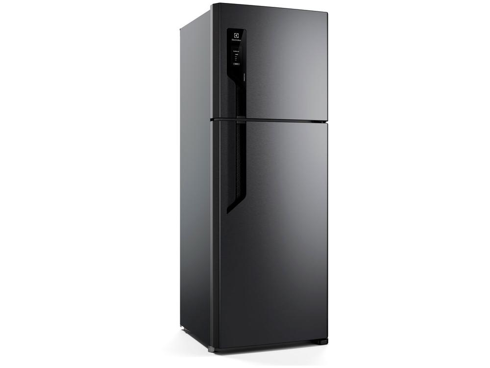 Geladeira/Refrigerador Electrolux Frost Free Duplex Black Inox Look 480L Efficient TF71B - 220V
