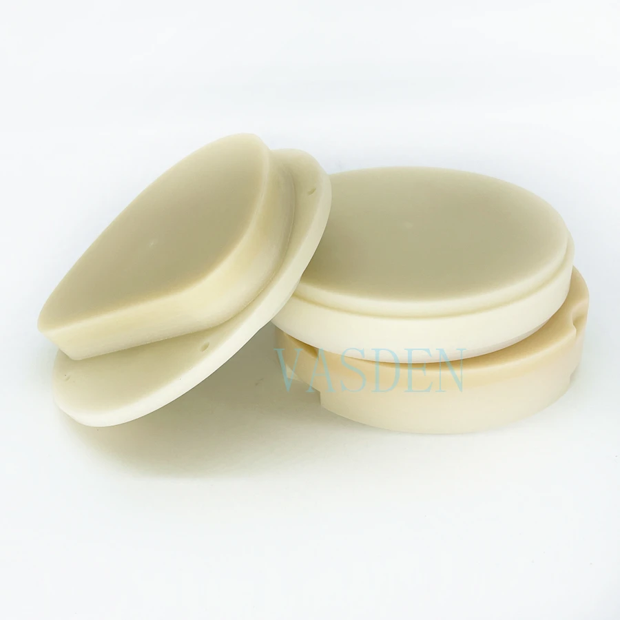 98mm Multilayer PMMA Disc Dental Lab Material Cad Cam Milling PMMA Blank Resin Block