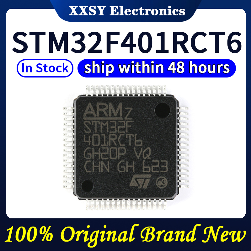 STM32F401RCT6 STM32F401RET6 STM32F401RBT6 STM32F401CBU6 STM32F401CCU6 STM32F401CEU6 STM32F401CDU6 Alta calidad 100% Original Nuevo
