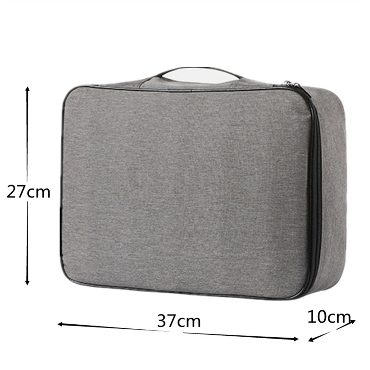 With password lock business trip card passport organizer travel accessory Multifunctional briefcase office document storage bag