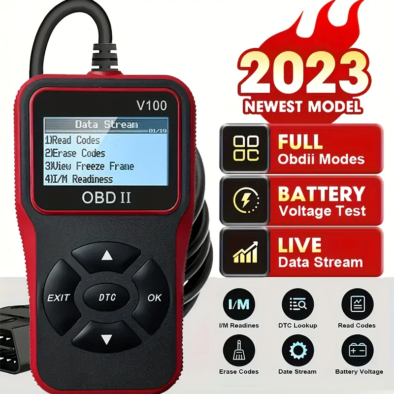 Auto Obdii Diagnostische Scanner Code Reader Motor Fout Code Reader Scanner Kan Scan Tool Diagnose Voor Alle Obd II Protocol Auto's