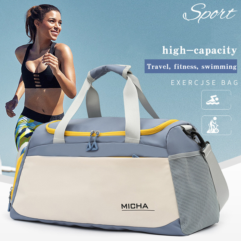 2024, modische tragbare Reisetasche mit großer Kapazität, leichte Kurzstrecken-Reisetasche, Aufbewahrung, Umhängetasche, Sport-Sporttasche