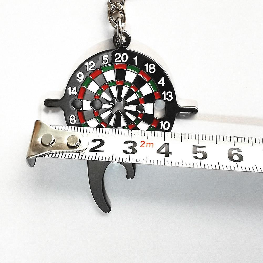 Keychain Wrench Tool Tighten Darts Shaft Bottle Removal Keychain Survival Opener Accessories Outdoor Tools