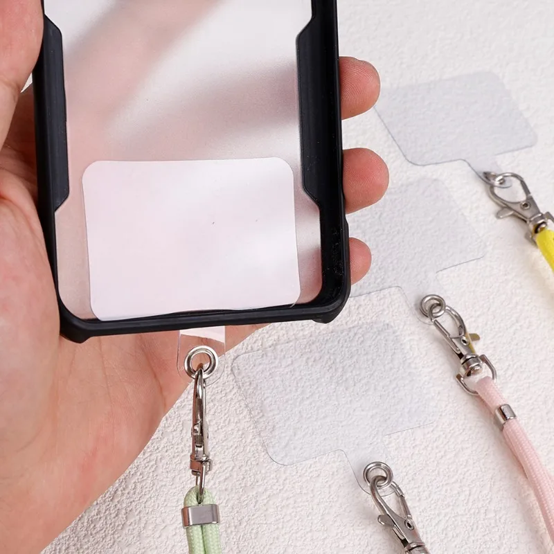 Cell Phone Lanyard Crossbody Adjustable Neck Strap for Around The Hand with Clear Tether Tab for Most Full Coverage Phones Case